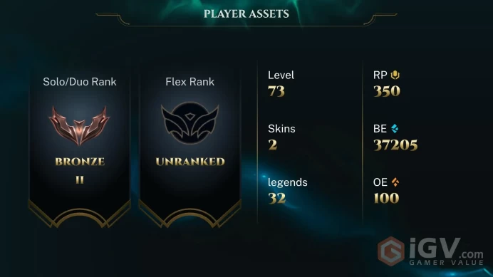 EUW / Bronze / 4FUN or Smurf Hand Made / INSTANT DELIVERY / FULL ACCESS LOL/