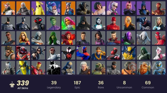 [ALL PLATFORMS]-330 Skin-Shogun-Huntmaster Saber-Shogun X-Dragon Balls-Mira (HUNTR/X)-Take The L-FULL ACCESS-