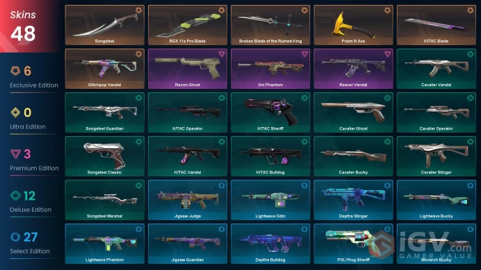 EU/RGX 11z Pro Blade-Blade of the Ruined King-Oni Phantom-Glitchpop Vandal-Reaver Vandal-Recon Ghost-Prism III Axe/ / CHANGEABLE MAİL