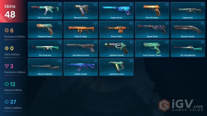 EU/RGX 11z Pro Blade-Blade of the Ruined King-Oni Phantom-Glitchpop Vandal-Reaver Vandal-Recon Ghost-Prism III Axe/ / CHANGEABLE MAİL