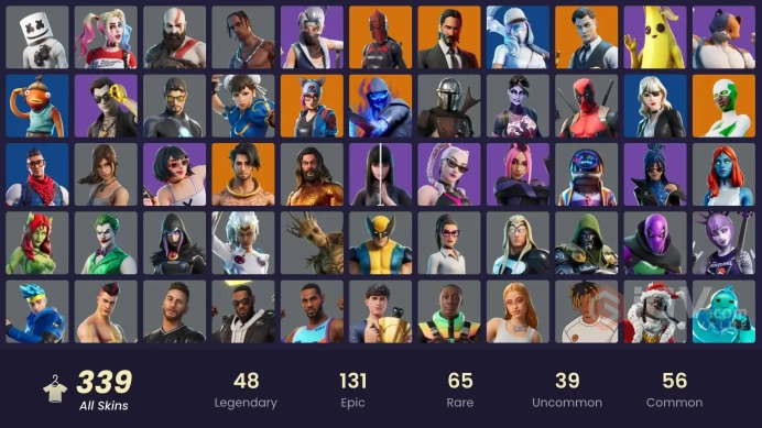 [PC/PSN/XBOX] 339 skins | OG STW | Travis Scott | Leviathan Axe | Shady Doggo | Master Chief | Astro Jack