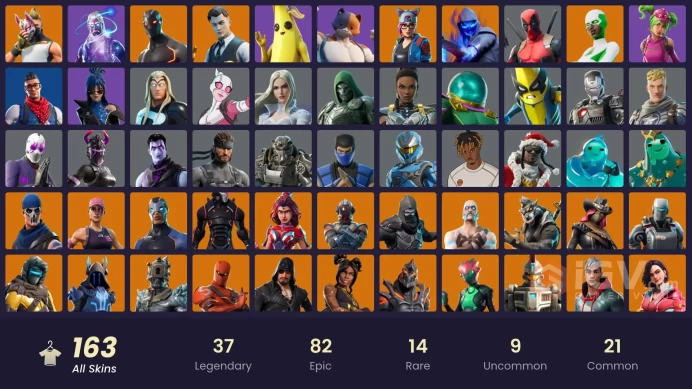 PC,PSN,XBOX 162 SKINS FA - STW - GALAXY - ROGUE AGENT,BACKLASH,SHREDDER,GLITCH,JUICE WRLD,SANTA DOGG,DEMI,ELEVEN,ERRANT RK1512
