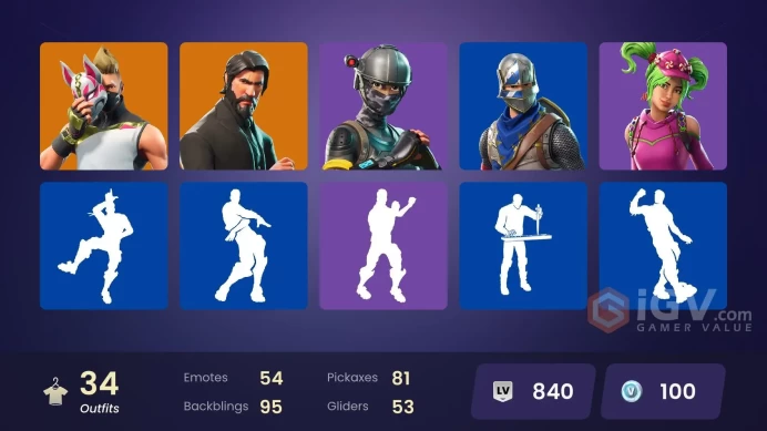 PC,PSN,XBOX 34 SKINS FA - STW - BLUE SQUIRE - REAPER - TOMATOHEAD,BOBA FETT,SPIDER MAN - TAKE THE L RK1597