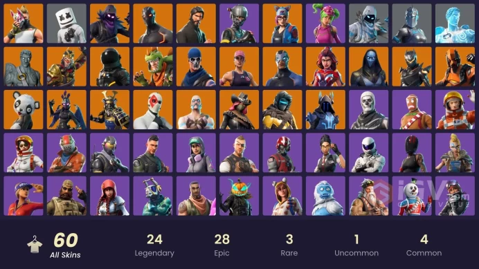 PC,PSN,XBOX 60 SKINS FA - STW - REAPER - RAVAGE,OBLIVION,MUSHA,OMEGA,CLOAKED SHADOW,REDLINE - TAKE THE L  RK1564