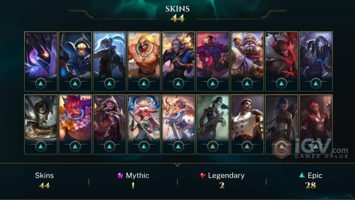 EUW -(S16) BRONZE 3(60LP) - 93 Champ - 44 Good Skins(1 Ultimate, 1 Mythic) - 56.4K BE -S10 ACC- FULL ACCES- SAFETY - CHEAP
