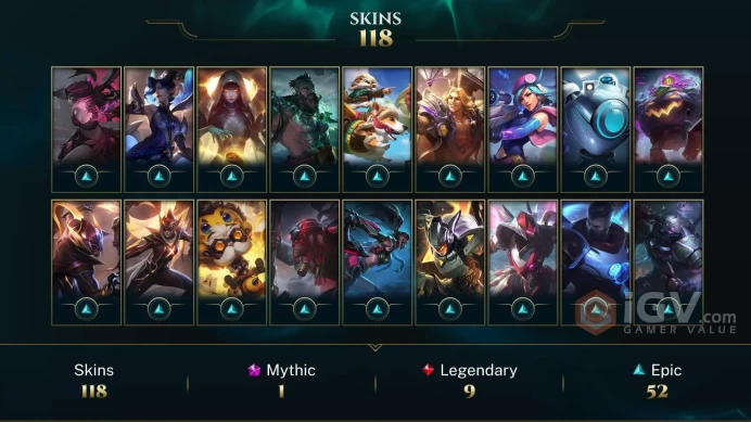 EUW 117 Skins 167 Champs | High Noon Senna | Acolyte Lee Sin | Three Honors Shen | Program Nami | PROJECT: Senna | Pool Party Lulu | LOL0018