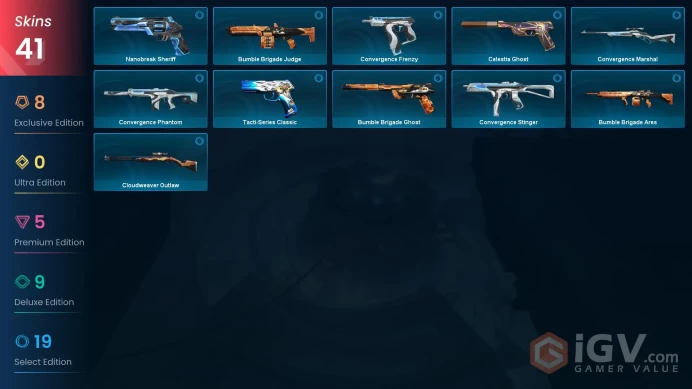 EU+41 skin+Kuronami Vandal+Xenohunter Knife+Comet Sword+Recon Phantom 3.6.1