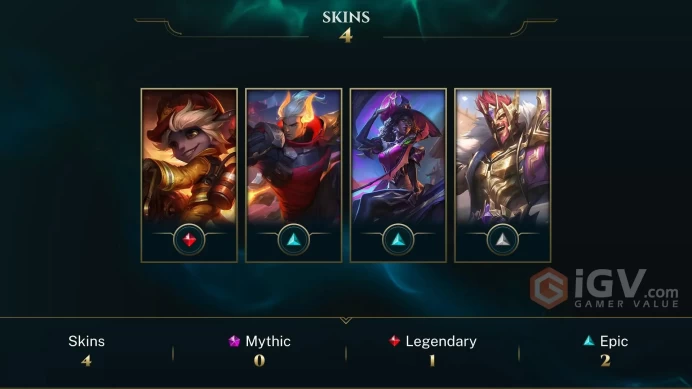 EUW // DIAMOND 4 // HANDMADE // FULL ACCESS // MAIL CHANGEABLE // 9 SKINS // 0-80 CHAMPS // FULLY STUCK // NO BAN RISK