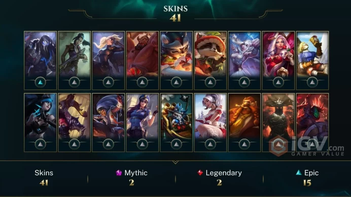 NA  League Account: 48 Skins |  Full Access | Instant Delivery!