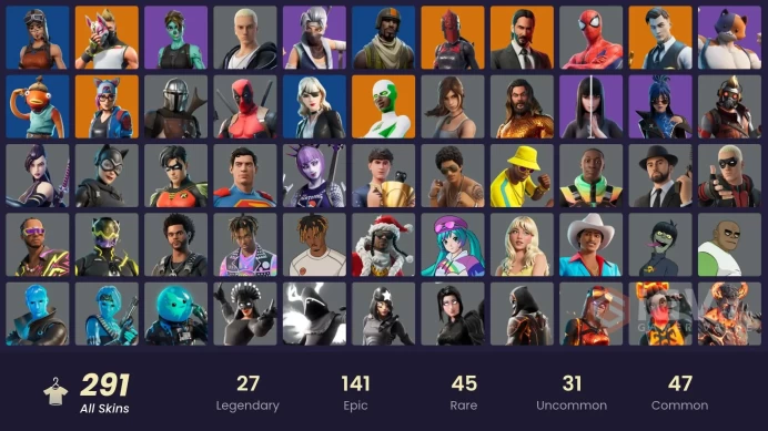 FA - [PSN/XBOX/PC] 291 skins | Renegade Raider | Aerial Assault Trooper | Gold Midas | Gold Brutus | Sultura | Cloud Striker | Vivi Chroma 
