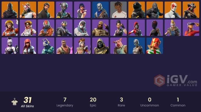[PSN/XBOX/PC] 31 skins | Black Knight | Sparkle Specialist | The Reaper | Blue Squire | Royale Knight | Elite Agent | Rogue Agent | Enforcer |