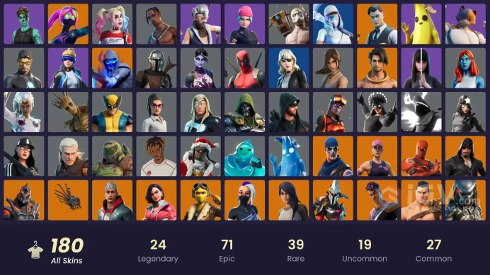 [XBOX/PC] 180 skins | OG STW | Wildcat | Neo Versa | Travis Scott | Gold Brutus | Gold Meowscles | Gold Midas | Tart Tycoon | Point Patroller