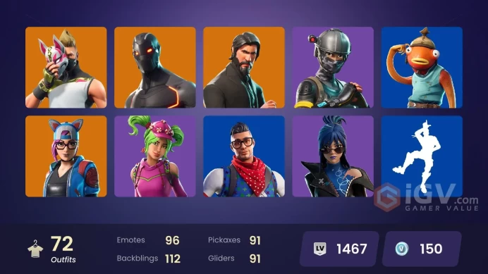 [PC/XBOX] 71 skins | The Reaper | Elite Agent | Omega (stage 5) | Prodigy | Rogue Agent | Ragnarok | Peter Griffin | Lynx | Take The L | Mako