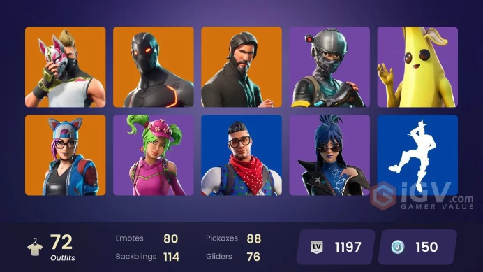 [PC | XBOX] 71 skins | The Reaper | Elite Agent | Take The L | Omega (stage 5) | Prodigy | Wingman | Enforcer | Ragnarok | Peter Griffin