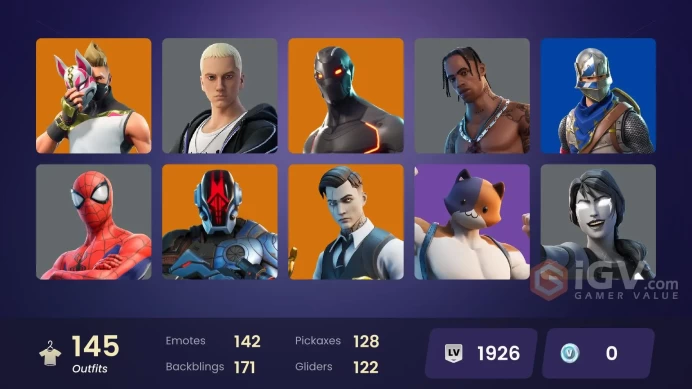 FA [PC/PSN/XBOX] 144 skins | Blue Squire | Royale Knight | Travis Scott | Astro Jack | Omega (stage 5) | Gold Midas | Prodigy | Mako | TIdy