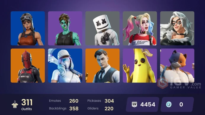 [PC/PSN/XBOX/NIN] 311 skins | Polo Prodigy | Renegade Raider |  | Gold Midas | Arcane Vi  | Curse Buster | Dummy Supreme | FNCS Renegade | 