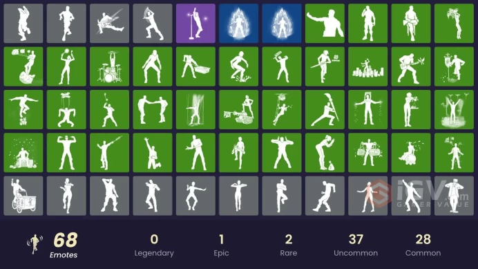 PC,PSN,XBOX 63 SKINS FA - KNIGHT CONQUEROR,GREEN ROOTS BILLIE,ICE SPICE,SABRINA CARPENTER,HARLEY,SPARKLE DIVA RK1623