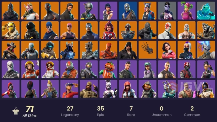 PC,PSN,XBOX 71 SKINS FA - STW - BLACK KNIGHT - REAPER - OMEGA,DARK BOMBER,TOMATOHEAD,BRITE BOMBER,RUST LORD - FLOSS - TAKE THE L  RK1628