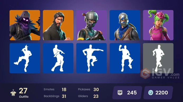 PC,PSN,XBOX 27 SKINS FA - STW - BLUE SQUIRE - REAPER - MIDAS REX,JOKER,VANGUARD ZADIE - TAKE THE L   RK1631