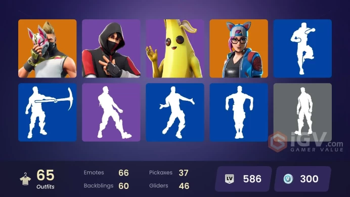 ALL PLATFORMS- IKONIK OG - Blue Striker-DRAGON BALLS SKINS-Skull Trooper-Renegade-FULL ACCESS-MAIL CHANGEABLE