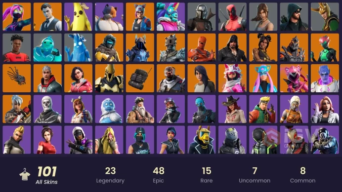 [ALL PLATFORMS]-Merry Mint Axe-+101 OLD SKINS-FULL ACCESS-