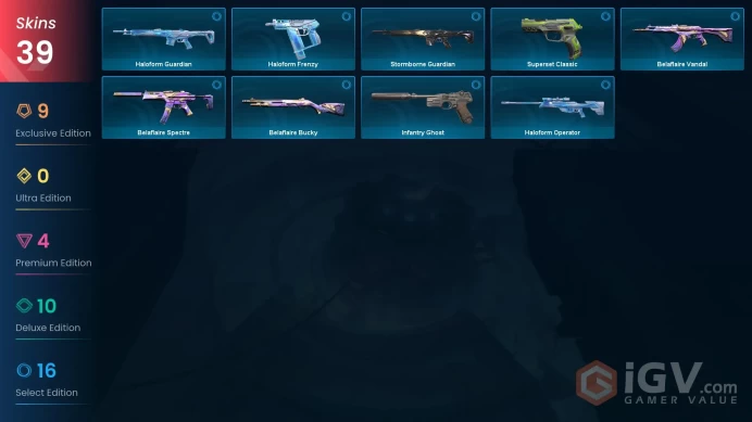 72 EU/TR Market & V25 ACT6 Asc II & Bubblegum Sett-Champions 2025 Vandal-VCT 2026 Sigil-Oni/Forsaken/Valian Hero Vandal-Reaver Operator