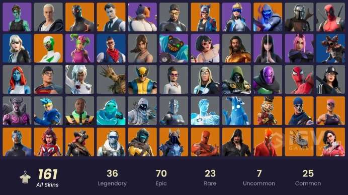 (PC PSN XBOX) 161 skins | OG STW | Neo Versa | Blue Team Leader | Gold Midas | Point Patroller | Prodigy | Blue Striker | Trilogy | Fixer | Carb