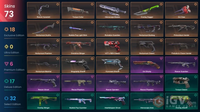 Na-Usa-Can | Nocturnum Bundle | Reaver Karambit | Primordium Vandal | Recon Phantom | Kuronami Sheriff | 73 Skins | Level 94 | Full Access