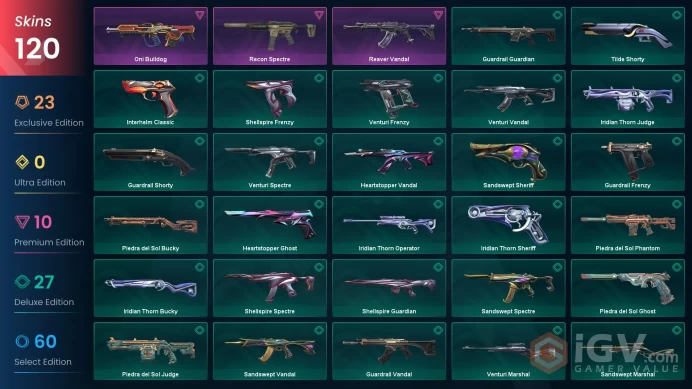 Na-Usa-Can | Kuronami Bundle | Ignite Fan | Champions 2023 Vandal | Overdrive Bundle | RGX 11z Pro Operator | 120 Skins | Level 270 | Full Acces