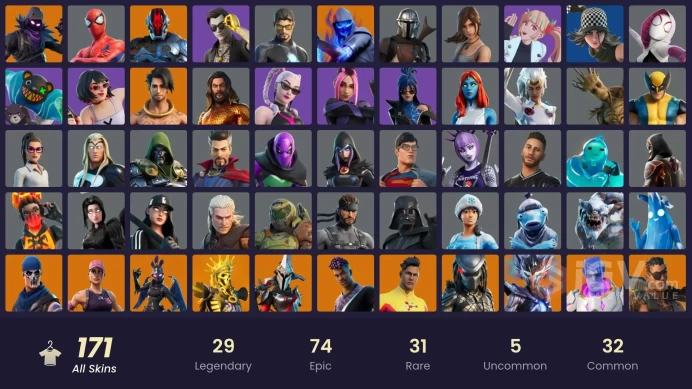 | Full Email Access | 171 Skins |