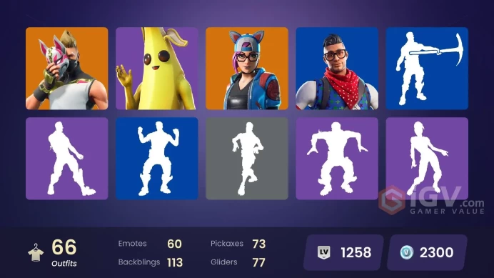 PC,PSN,XBOX 66 SKINS FA - RAGNAROK,NEZUMI,SHOGUN,MALCORE,SNOWFOOT,JUICE WRLD,AZUKI,FINESSE FINISHER RK1677