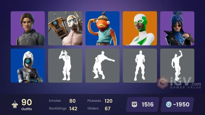 PC,PSN,XBOX 90 SKINS FA - CHANI - PSYCHO BANDIT,BACKLASH,WEEKND,CATWOMAN,KATALINA,HANA,DOOM,MYSTERIO RK1683