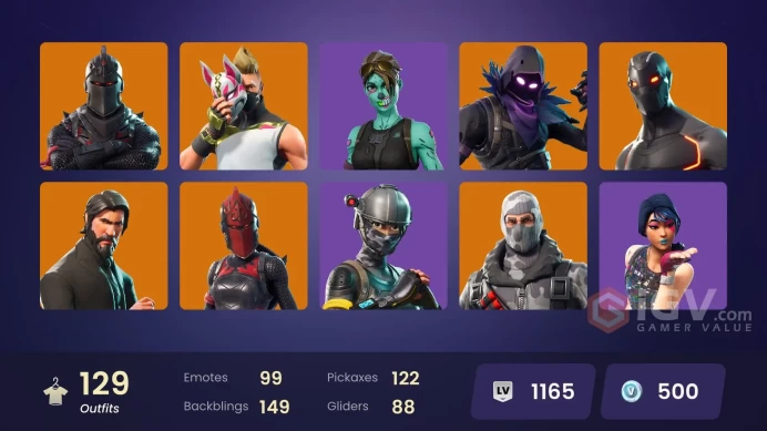 PC,PSN,XBOX 128 SKINS FA - STW - BLACK KNIGHT - REAPER - GALAXY GRAPPLER,OMEGA,SCOURGE,SIREN - FLOSS - TAKE THE L - MAKO   RK1676