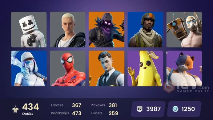 [ALL PLATFORMS]-434 Skins-FULL ACCESS-