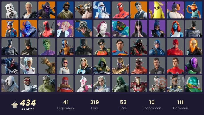 [ALL PLATFORMS]-434 Skins-FULL ACCESS-