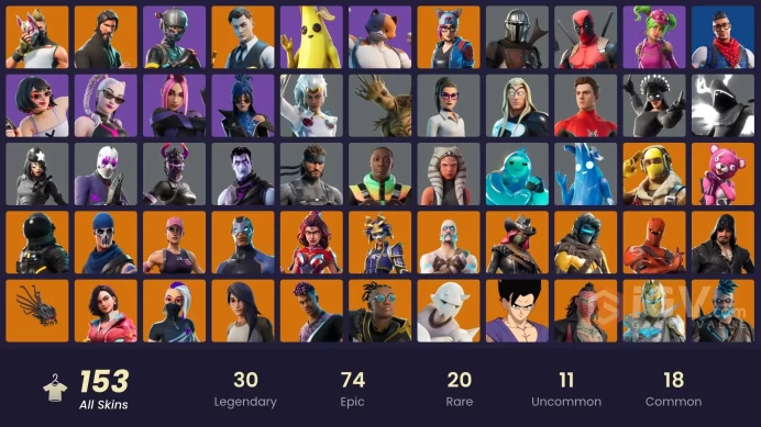 FA | 153 skins | Leviathan Axe | OG STW | The Reaper | Elite Agent | Blue Team Leader | Blue Striker | Prodigy | Cloud Striker | Point Patroller
