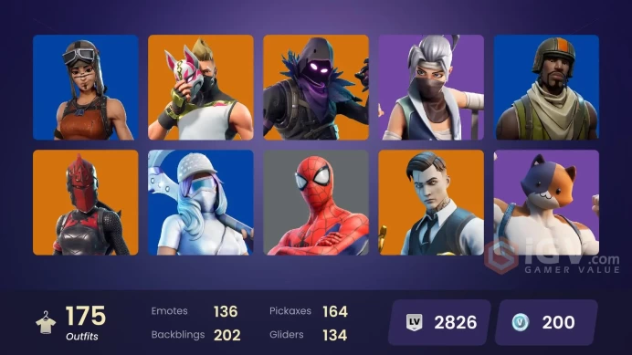 FA | CHANGE MAIL | 175 skins | OG STW | Renegade Raider | Aerial Assault Trooper | Gold Midas | Gold Brutus | Gold Meowscles | Power Chord