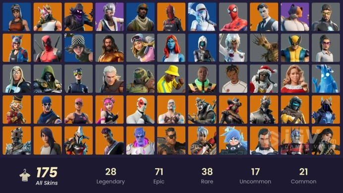 FA | CHANGE MAIL | 175 skins | OG STW | Renegade Raider | Aerial Assault Trooper | Gold Midas | Gold Brutus | Gold Meowscles | Power Chord