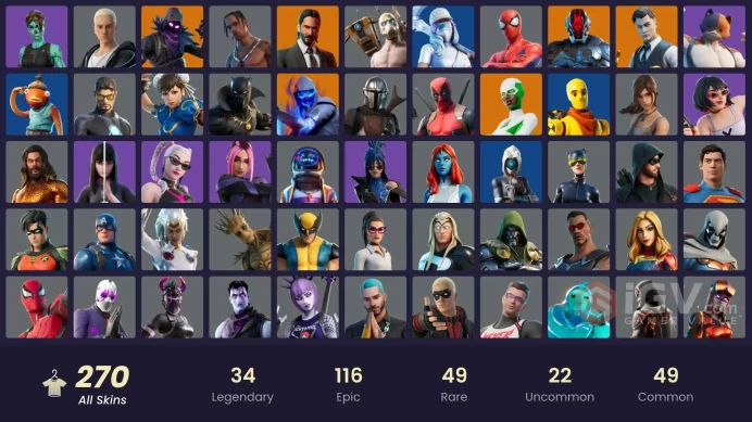 FA | 270 skins | Travis Scott | Astro Jack | Gold Brutus | Gold Meowscles | Gold Midas | Game Knight | Snake Eyes | Unchained Ramirez | Backlash