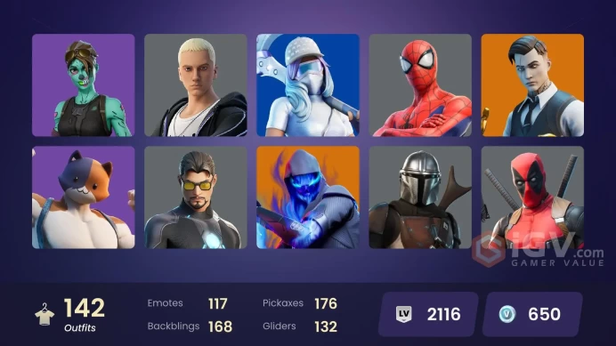 FA | Leviathan Axe | 142 skins | OG STW | Gold Brutus | Gold Midas | Snake Eyes | The Scientist | Catalyst | Backlash | Peter Griffin