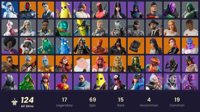 FA | CHANGE MAIL |  124 skins | Sultura | Fixer | Cloud Striker | Trilogy | Hades | Blackheart | Shogun | Hybrid | Kymera