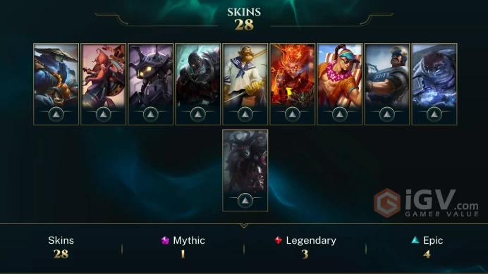 [EuW] - Unranked / 28 Skin / Ranked Game Direct / Changeable Mail | Instant Delivery | Lifetime Warranty | 100% Handmade&Secure | 24/7 Support