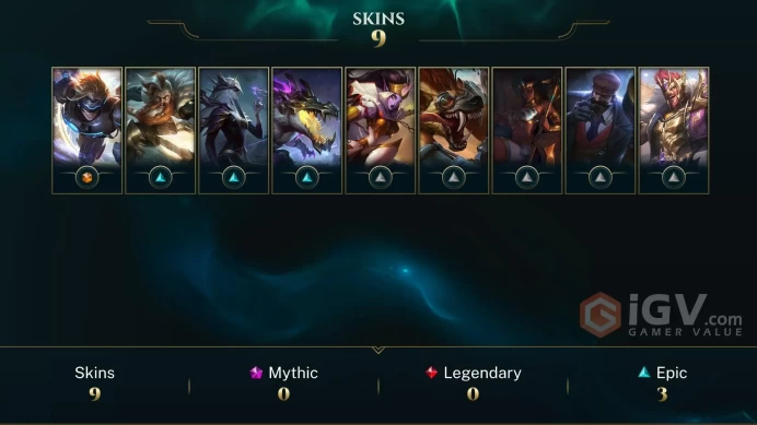 [EUW]| 48K BE | Platinum III |   CHAMPIONS 53+ |   403RP |   FF1