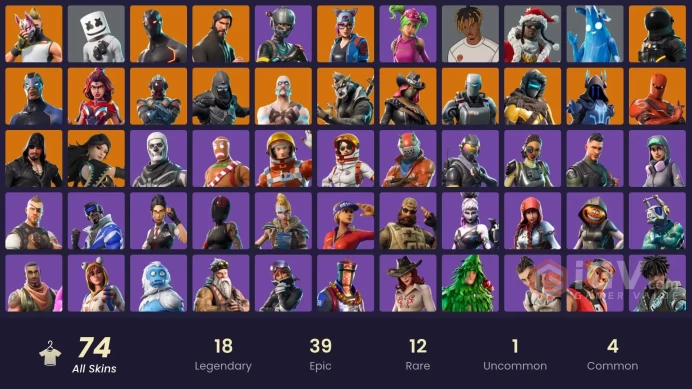 74 skins | The Reaper | Elite Agent | Take The L | Omega | Ride The Pony | Blue Team Leader | Rogue Agent | Blue Striker | The Ice King