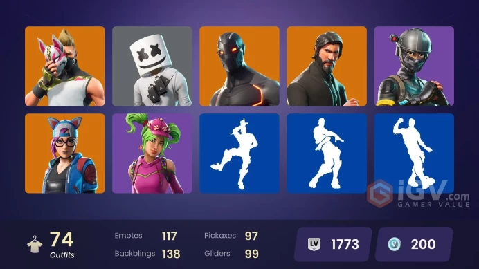 74 skins | The Reaper | Elite Agent | Take The L | Omega | Ride The Pony | Blue Team Leader | Rogue Agent | Blue Striker | The Ice King