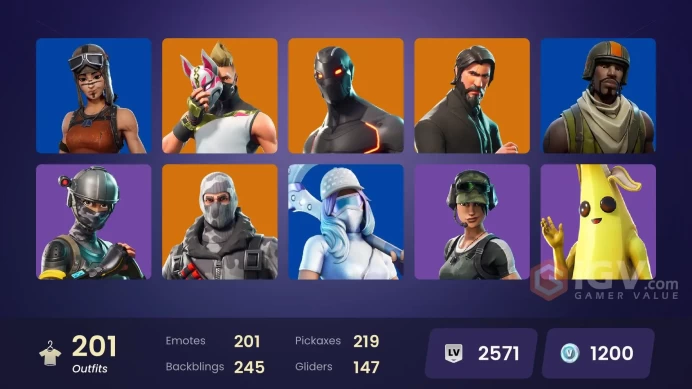 133 skins | Merry Mint Axe | The Reaper | Elite Agent | Take The L | Havoc | Trailblazer | Reaper | Ride The Pony | Mako | Snowflake