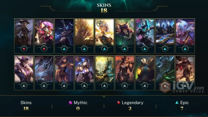 LAN 19 SKINS SILVER 2 66 CHAMPIONS 124 LEVEL INSTANT DELIVERY FULL ACCESS EyNhg