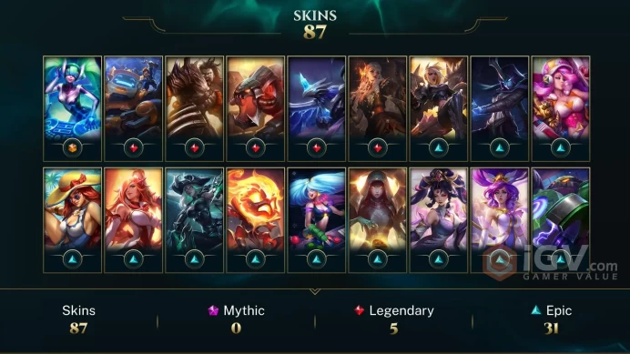 EUW League Account: +88 Skins | Full Access | Instant Delivery!