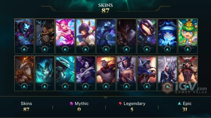 EUW League Account: +88 Skins | Full Access | Instant Delivery!