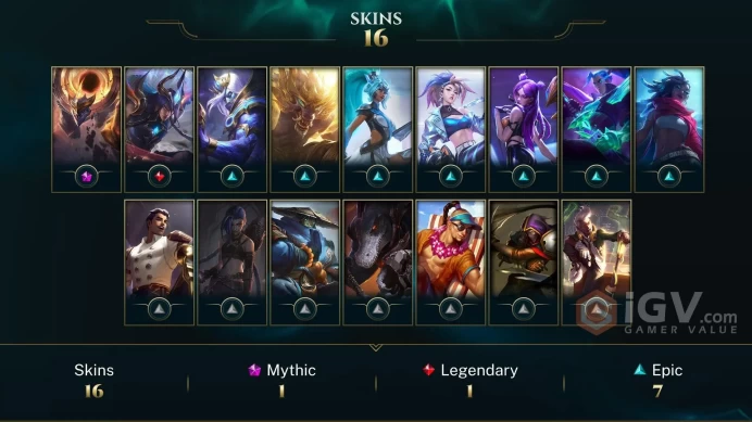 EUW / PRESTIGE DARK STAR MALPHITE / HANDMADE / 16 SKİN
